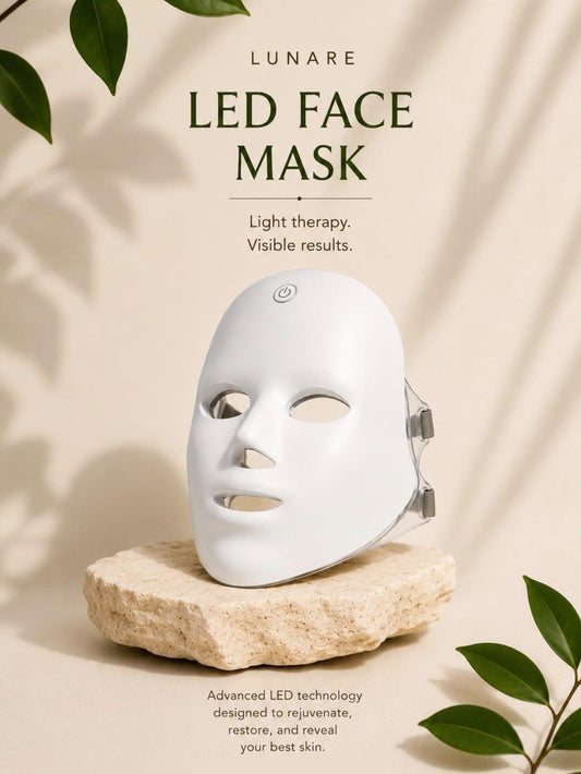 7-in-1 LED Face Mask | Light Therapy for Clear Skin