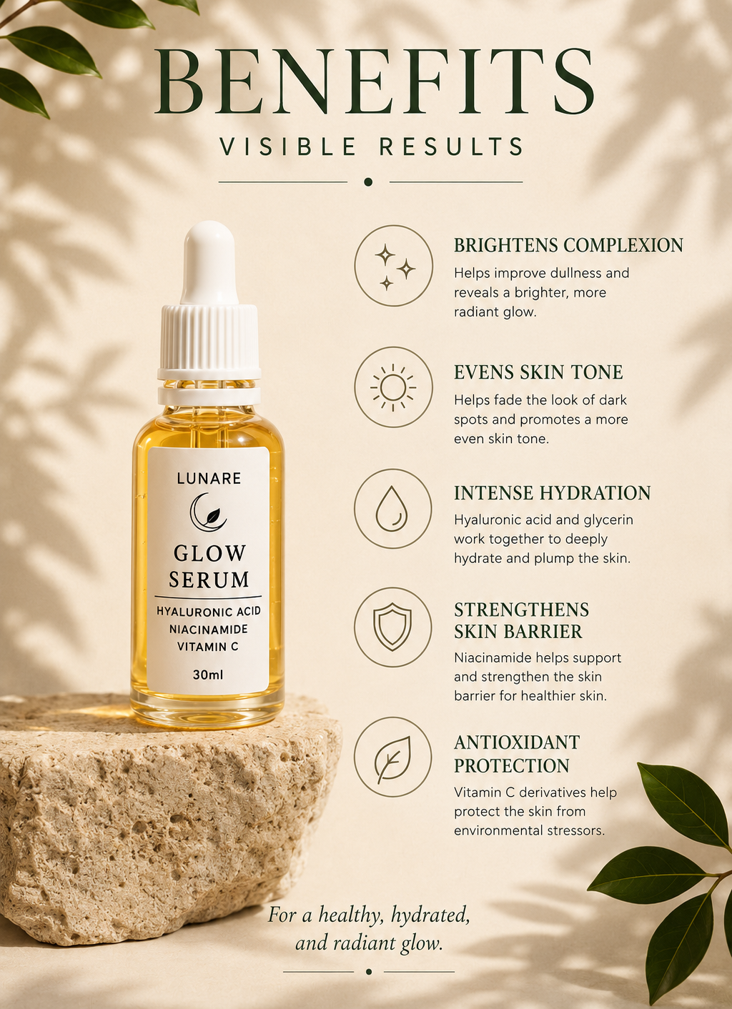 Glow Serum | Vitamin C 30ml