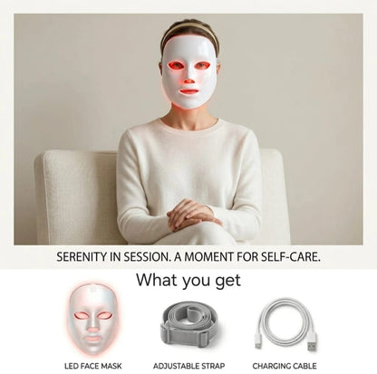 7-in-1 LED Face Mask | Light Therapy for Clear Skin